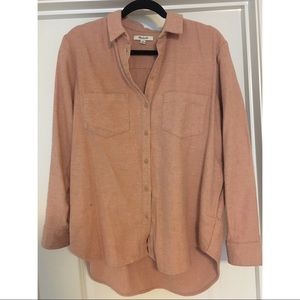 Madewell flannel button down